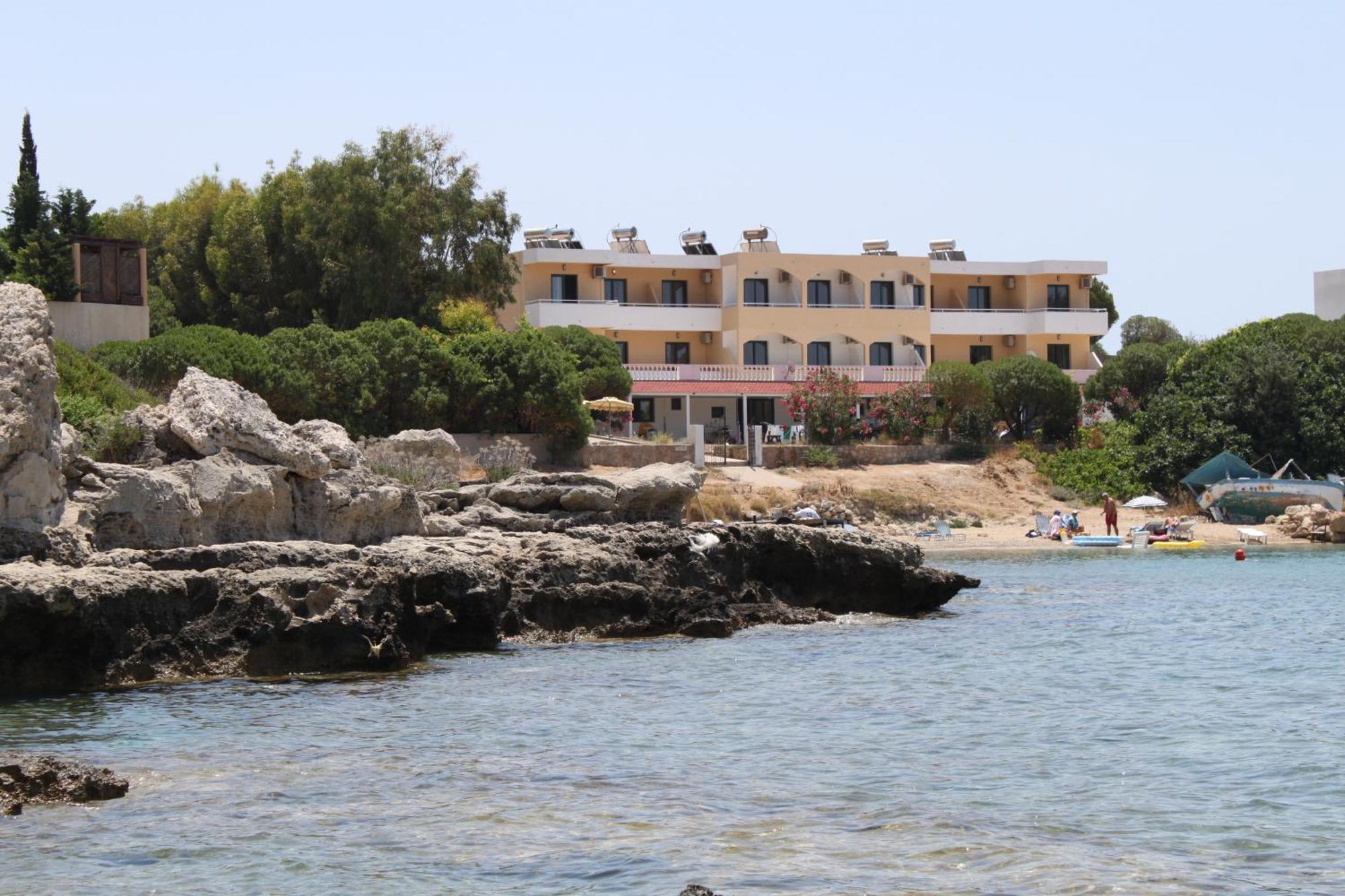 Anthi Maria Beach Apartments Pefki  ภายนอก รูปภาพ